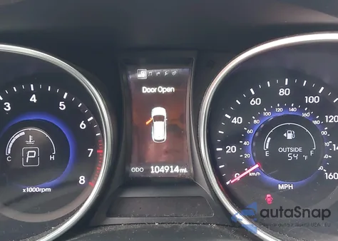 2015 Hyundai Santa Fe Sport 2.0L Turbo from USA, damaged, VIN 5XYZWDLA8FG286488